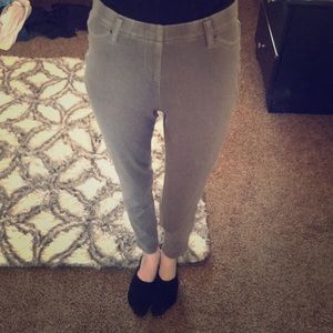 ⚜️High waisted grey jeggings